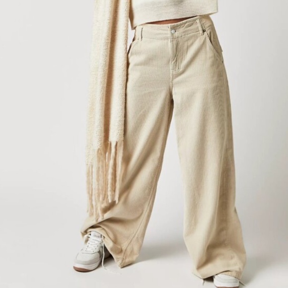 Free people Harlow wide leg corduroy pants - Picture 1 of 7